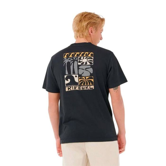 T-shirt à manches courtes homme Rip Curl Aots Ty Williams Coastline Tee Noir S 1