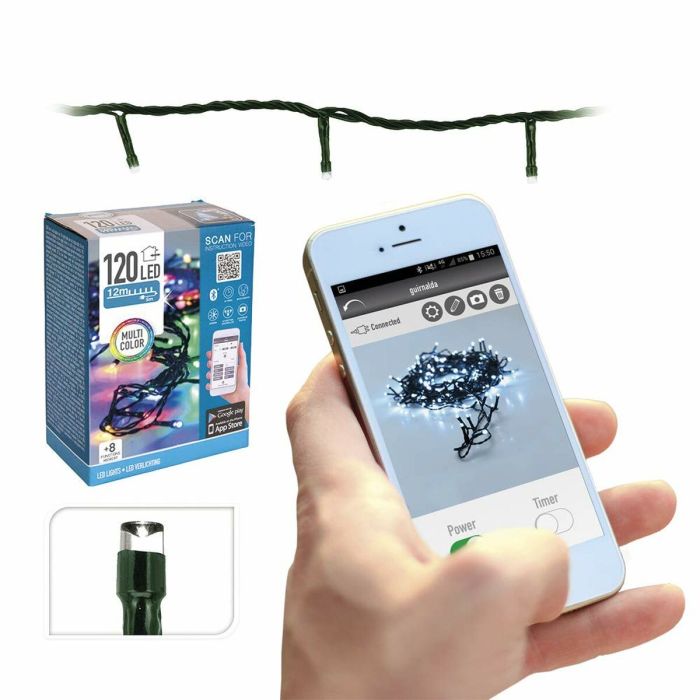 Guirlande lumineuse LED Multicouleur 17 m (1 Unité)