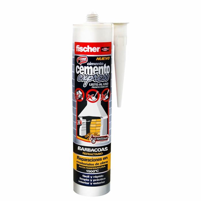 Scellant/Adhésif Fischer 514853 Ciment 300 ml 4 Scellant/Adhésif Fischer 514853 Ciment 300 ml 4