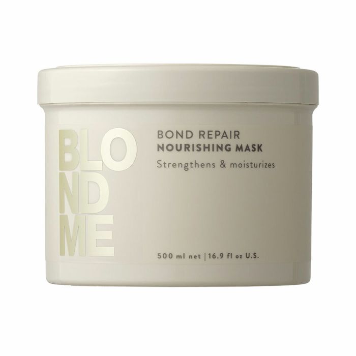 Schwarzkopf BLONDME BOND REPAIR Soin Nourrissant Cheveux Blonds 500 ml