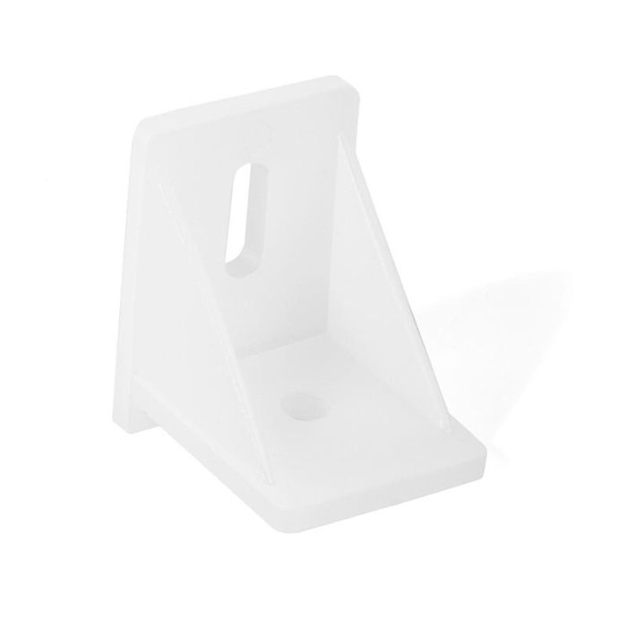 Escuadra Marco Plastico C/Ranura 34X30 Herrajes Alk 0 Escuadra Marco Plastico C/Ranura 34X30 Herrajes Alk 0