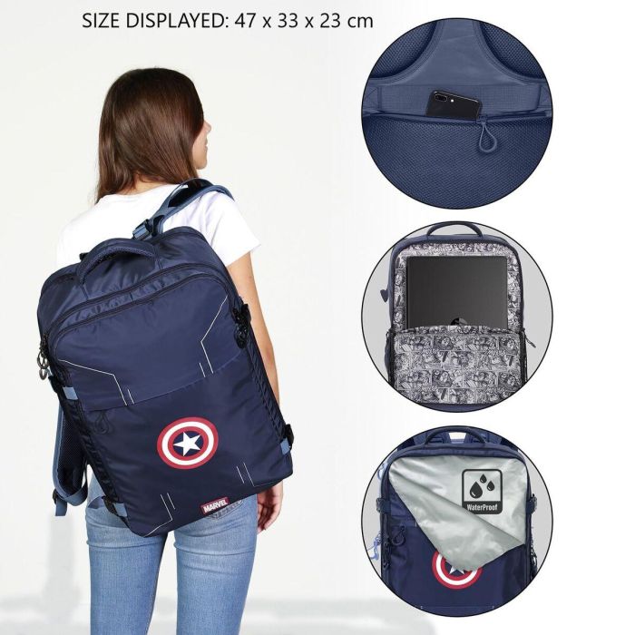 Sac à dos Multi-usage Capitán América Cabine 12 Sac à dos Multi-usage Capitán América Cabine 12