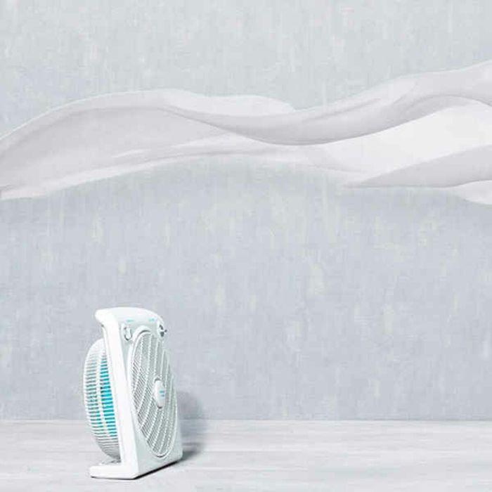 Ventilateur de Sol Cecotec EnergySilence 6000 PowerBox 50 W Blanc 1 Ventilateur de Sol Cecotec EnergySilence 6000 PowerBox 50 W Blanc 1