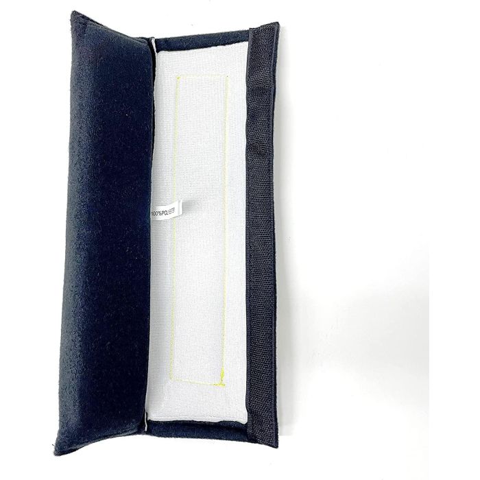 Sabelt Almohadillas SB475020 Housse Épaule Velcro Noir 75 mm