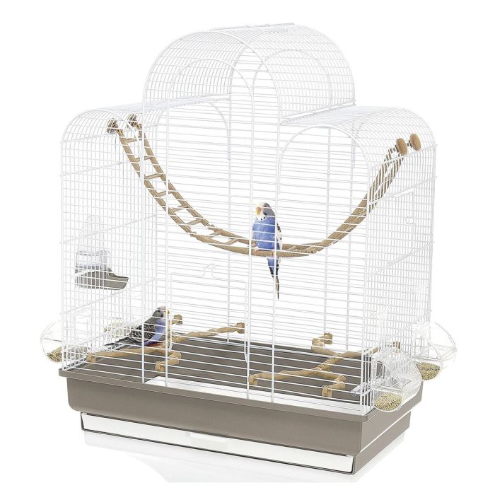 Cage à oiseaux IMAC Gris 3