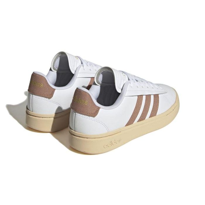 Chaussures de sport pour femme Adidas Grand Court Alpha Blanc 3
