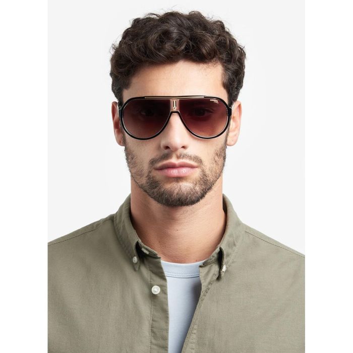 Lunettes de soleil Homme Carrera CARRERA-1057-S-2M2 Doré Ø 64 mm 1