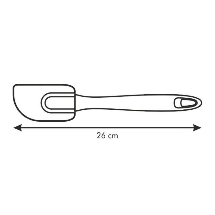 Spatule de Cuisine Tescoma Presto Rouge Silicone 1