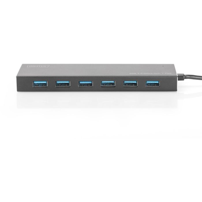 DIGITUS USB-Hub 7-Port 3.0->7xA3.0 m.Netzteil schwarz 4