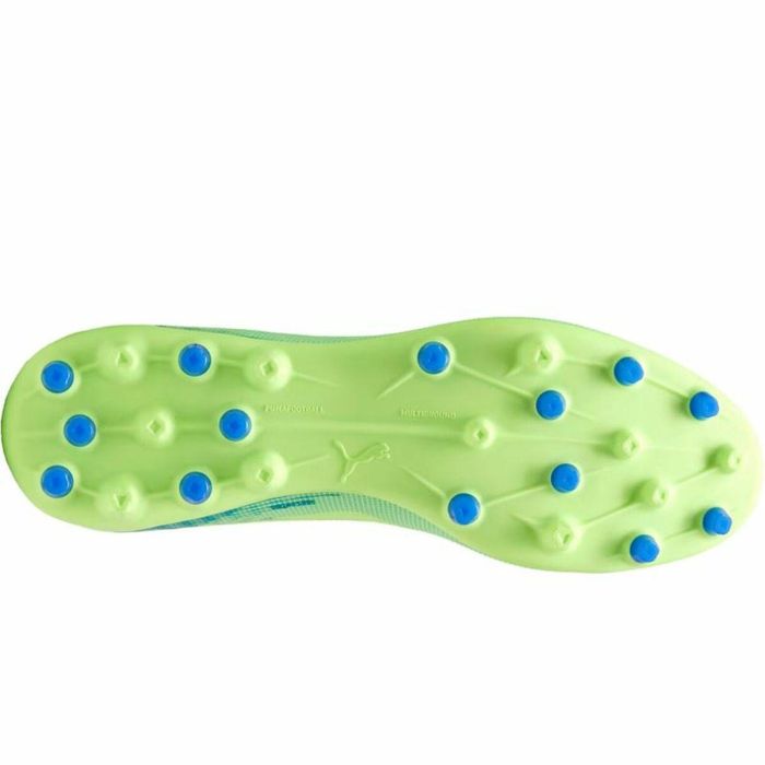 Chaussures de Football pour Adultes Puma Ultra 5 Match Mg Jaune 2