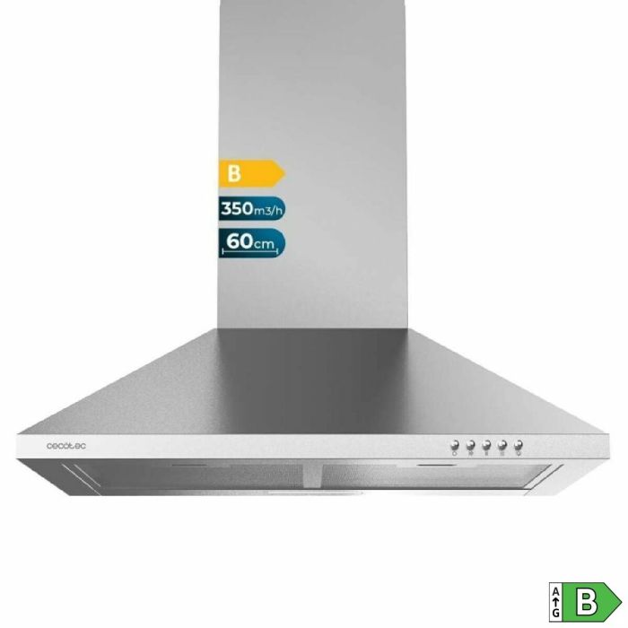 Hotte standard Cecotec Bolero Flux PM 603500 Inox B 8