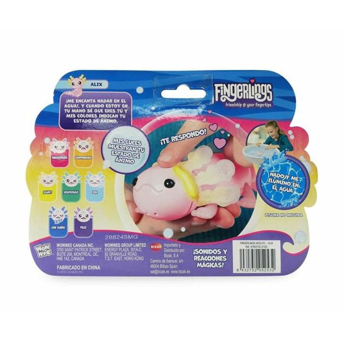 Figurine d’action Bizak Fingerlings Axolotl 1