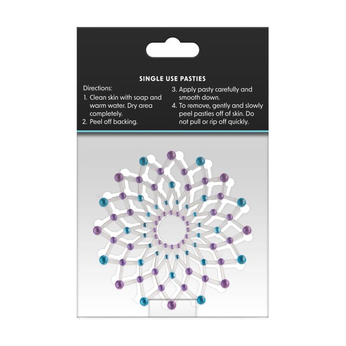 Protège-mamelons NS Novelties Charm II Bleu 3 Protège-mamelons NS Novelties Charm II Bleu 3