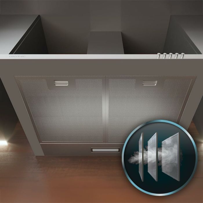 Hotte standard Cecotec Bolero Flux PM 603500 Inox B 1