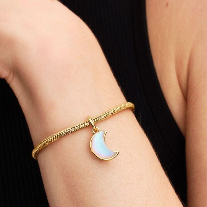 Perle de verre Femme Pandora 764275C01 Doré 4