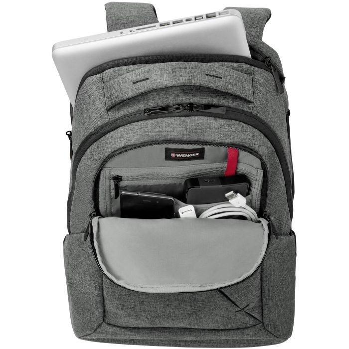 Wenger MoveUp - Notebook-Rucksack - 40.6 cm (16") - Heather Gray (605296) 3 Wenger MoveUp - Notebook-Rucksack - 40.6 cm (16") - Heather Gray (605296) 3