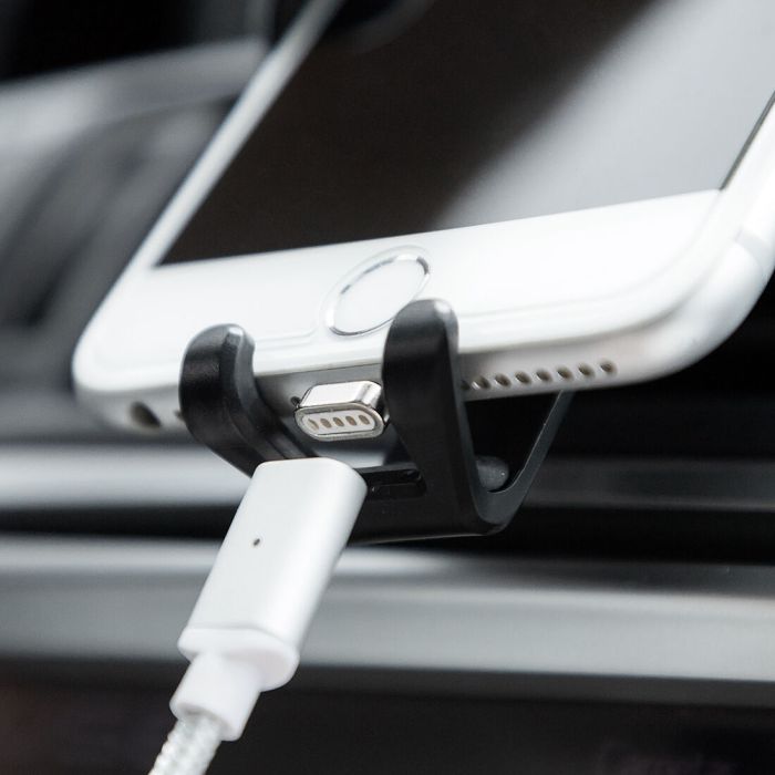 Support Gravitationnel de Téléphones Portables pour Voiture Gravder InnovaGoods 4 Support Gravitationnel de Téléphones Portables pour Voiture Gravder InnovaGoods 4