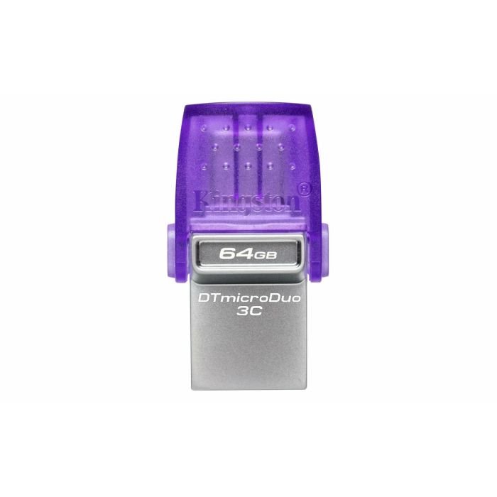 Clé USB Kingston microDuo 3C Violet Pourpre 64 GB 19 Clé USB Kingston microDuo 3C Violet Pourpre 64 GB 19