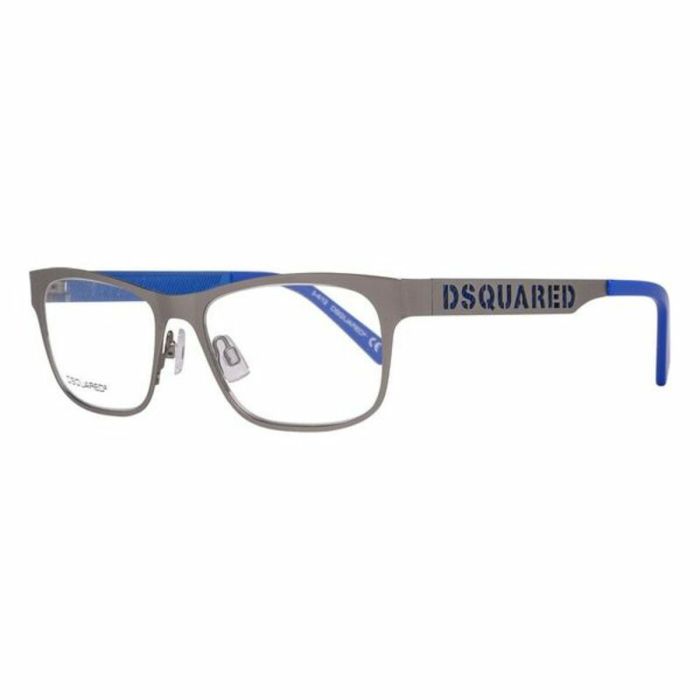 Monture de Lunettes Homme Dsquared2 DQ5097-015-52 Argenté Ø 52 mm 0 Monture de Lunettes Homme Dsquared2 DQ5097-015-52 Argenté Ø 52 mm 0
