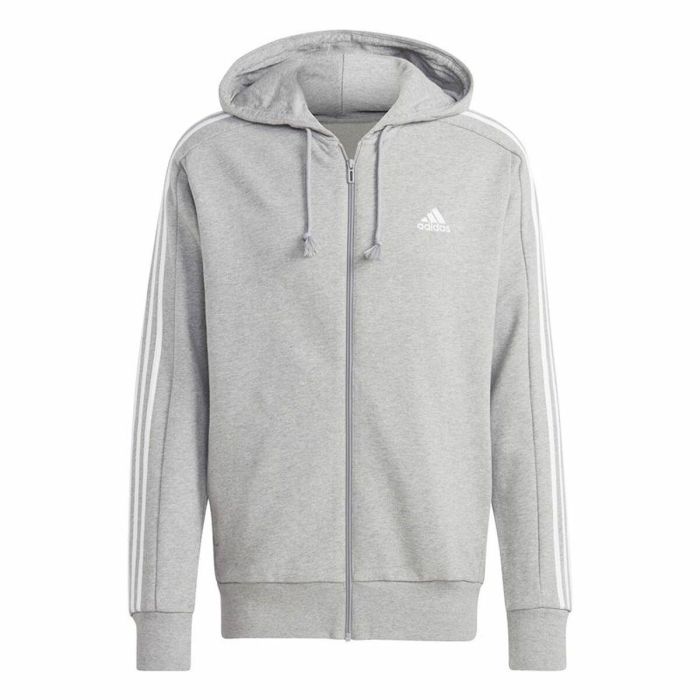 Sweat à capuche homme Adidas 3S Ft Fz Hd Gris 0 Sweat à capuche homme Adidas 3S Ft Fz Hd Gris 0