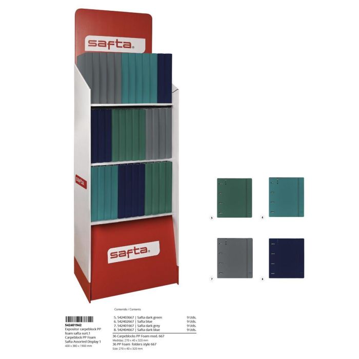 Kit fourniture scolaire Safta 40 x 190 x 38 cm 1