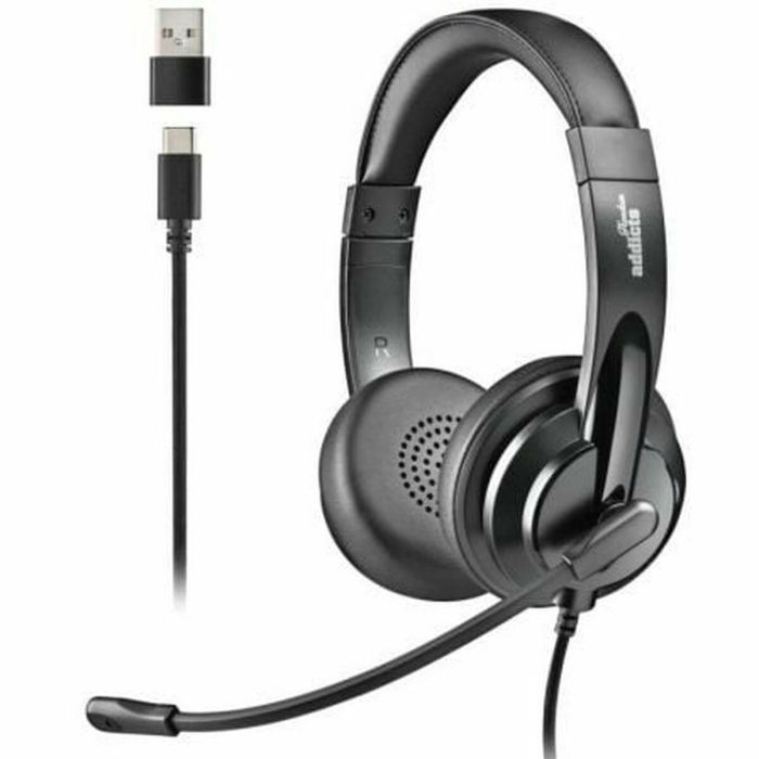 Casque NGS VOX605USBC Noir