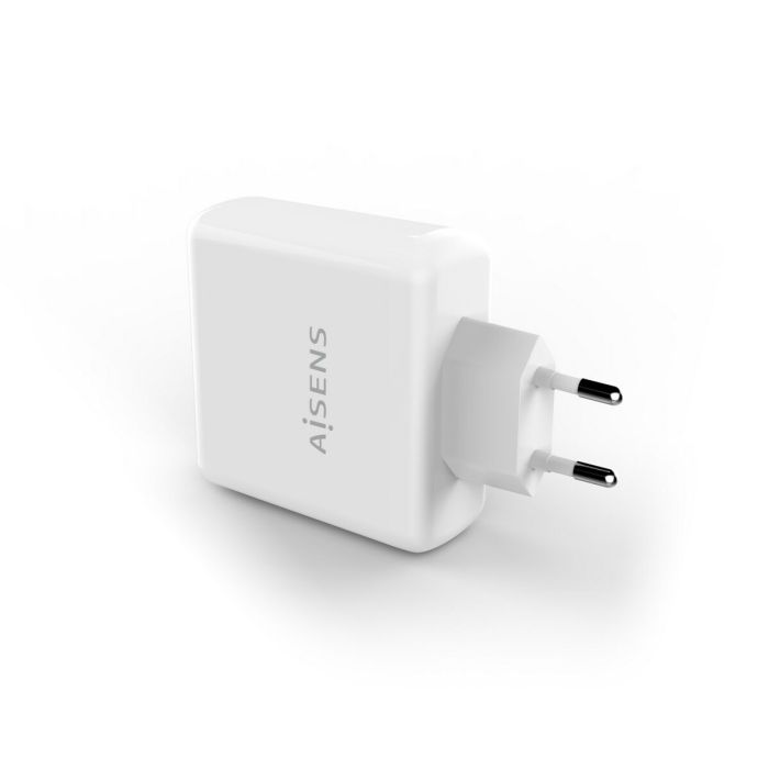 Chargeur Aisens PD 3.0 QC 3.0 Blanc 60 W USB-C 1 Chargeur Aisens PD 3.0 QC 3.0 Blanc 60 W USB-C 1