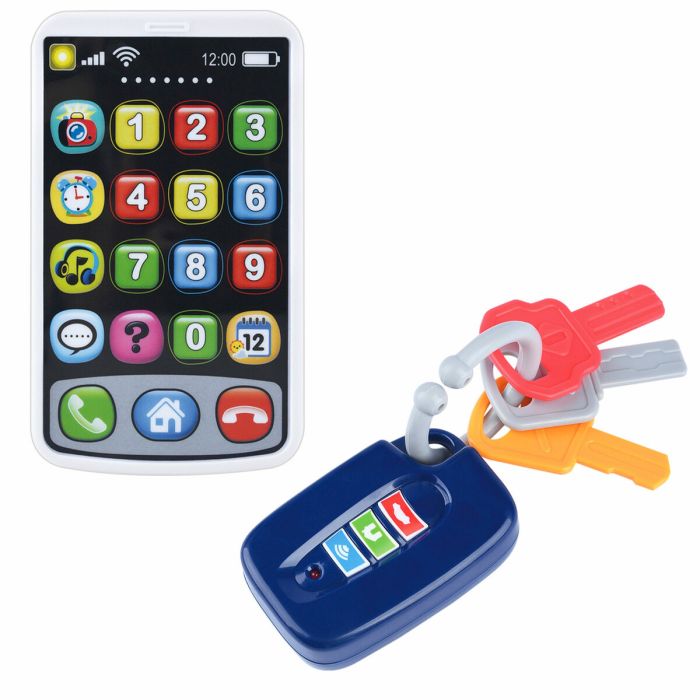 Téléphone-jouet PlayGo 7 X 11 X 2 CM (6 Unités) 6 Téléphone-jouet PlayGo 7 X 11 X 2 CM (6 Unités) 6