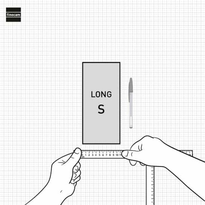 calendrier mural Finocam Papier 2026 11 x 23,5 cm 1