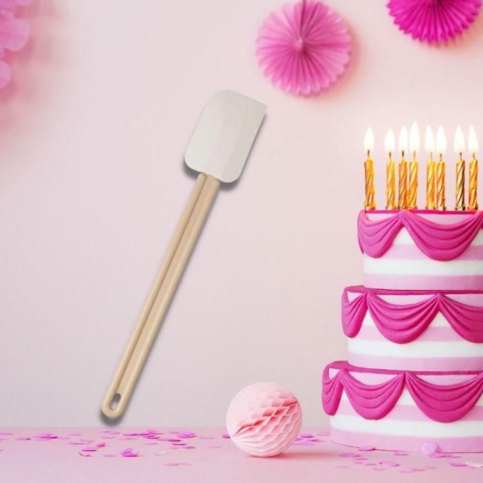 Ensemble de 2 Maryses de pâtisserie et de cuisine - FACKELMANN - Manche en résine - 42 cm 1 Ensemble de 2 Maryses de pâtisserie et de cuisine - FACKELMANN - Manche en résine - 42 cm 1