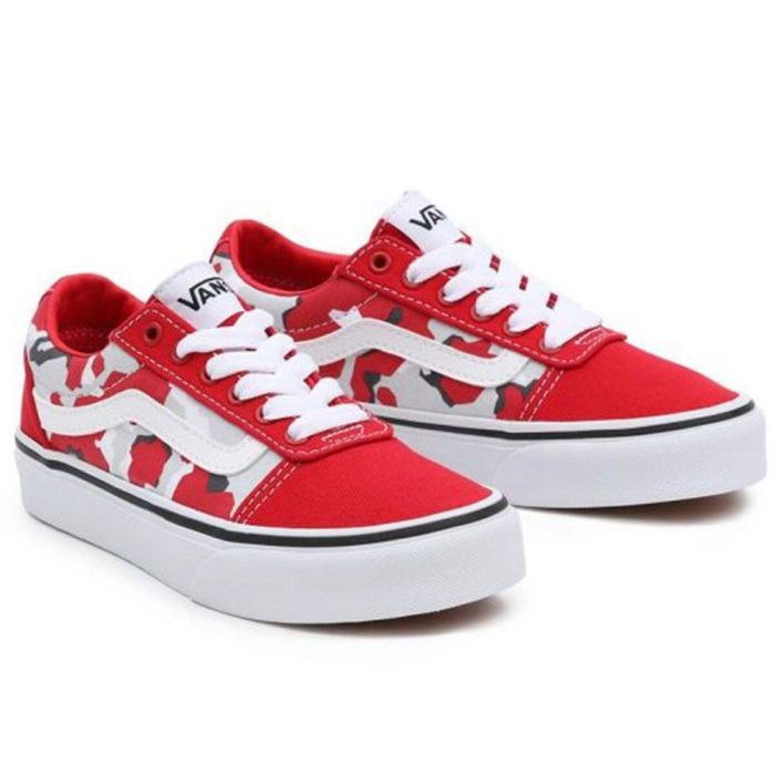 Chaussures casual enfant Vans YT Ward Kids Rouge 2