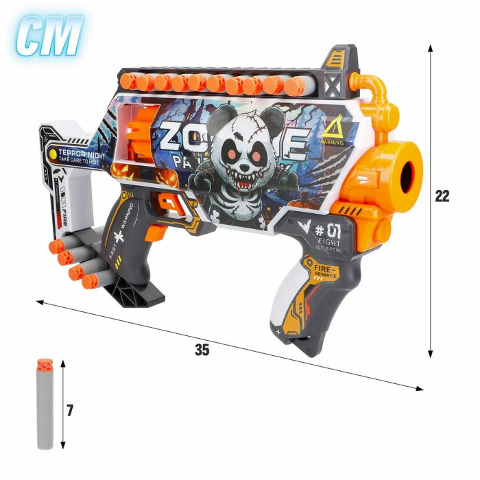 Pistolet à Fléchettes Colorbaby 35 x 22 x 6 cm 4 Unités 3 Pistolet à Fléchettes Colorbaby 35 x 22 x 6 cm 4 Unités 3