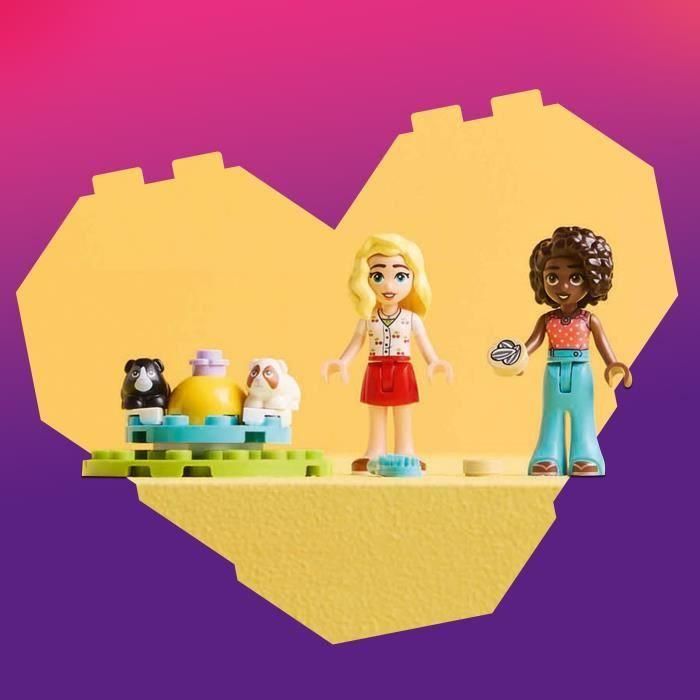 LEGO Friends 42640 L'Aire de Jeux des Cochons d'Inde - Jouet & Jeu de rôle enfant des 5 ans 3