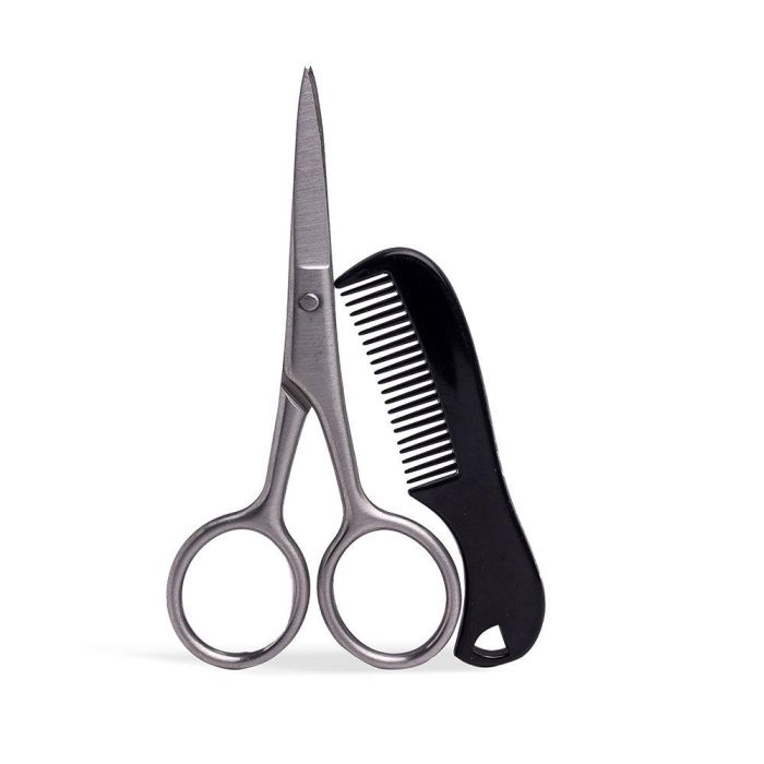 Idc Institute Ensemble De Ciseaux Et Peigne 2 Pièces 1