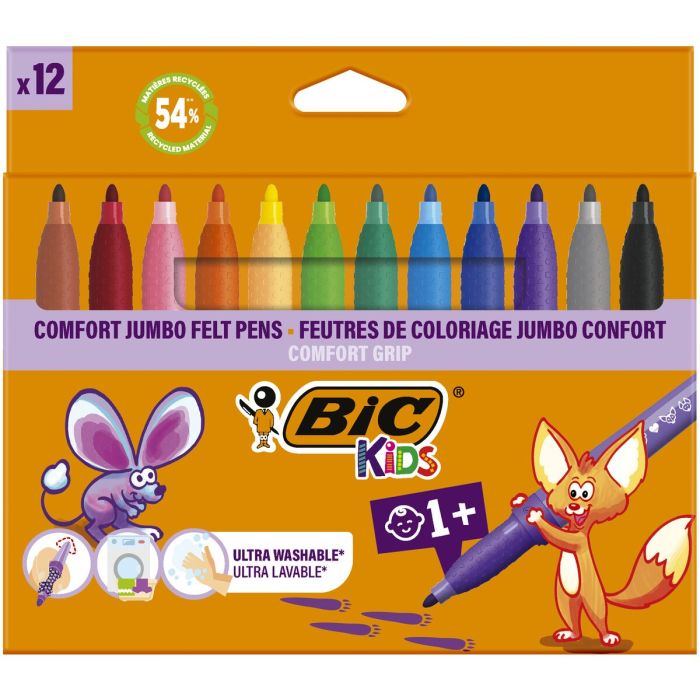 Kit de Dessin Bic 517250 Multicouleur (12 Unités) 11