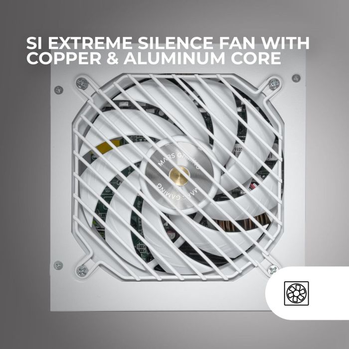 Bloc d’Alimentation Mars Gaming MPB1000SIW ATX 1000 W 80 Plus Gold 1 Bloc d’Alimentation Mars Gaming MPB1000SIW ATX 1000 W 80 Plus Gold 1