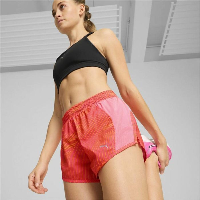 Short de Sport pour Femme Puma Puma Run Favorite Aop Velocity 3" Rouge 3 Short de Sport pour Femme Puma Puma Run Favorite Aop Velocity 3" Rouge 3