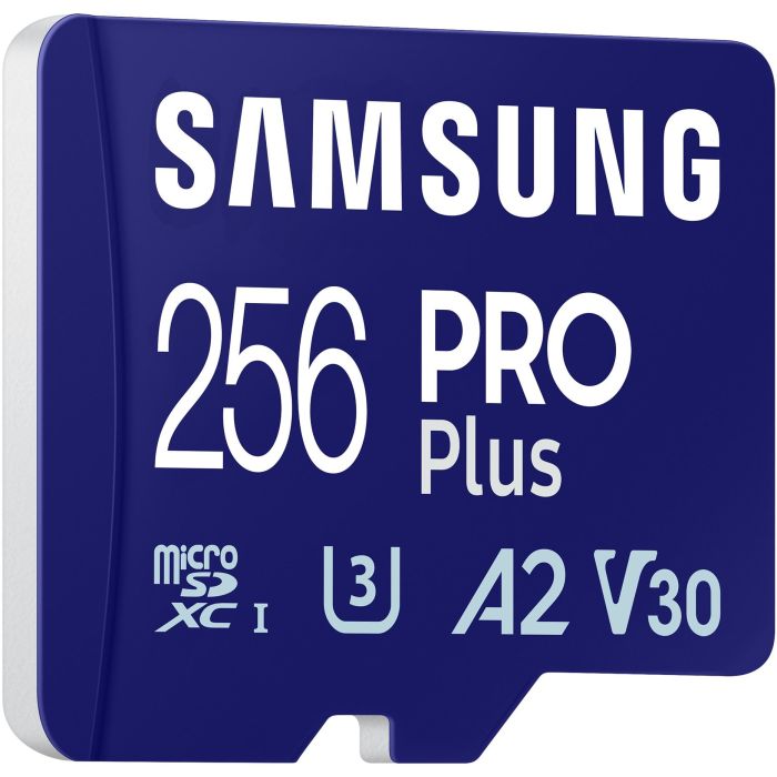 CARD 256GB Samsung PRO Plus microSDXC 180MB/s + USB-Kartenleser 2