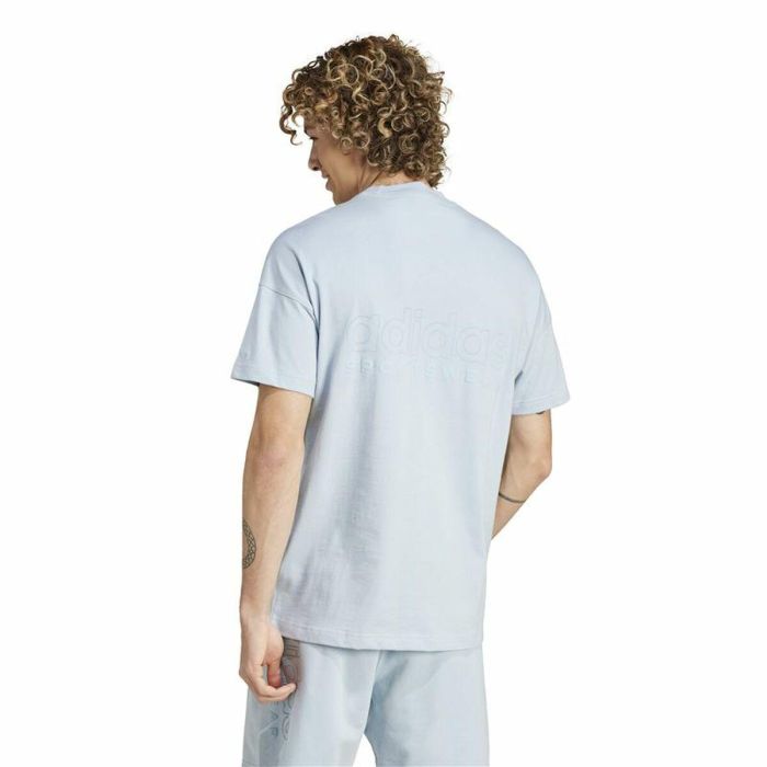 T-shirt à manches courtes homme Adidas All Szn Graphic Bleu 3 T-shirt à manches courtes homme Adidas All Szn Graphic Bleu 3