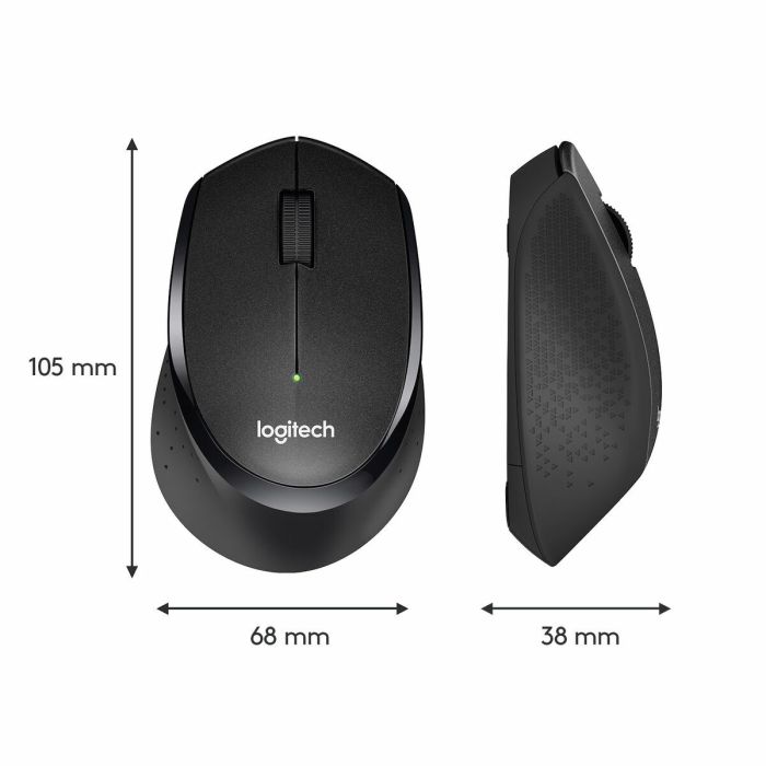 Souris sans-fil Logitech 910-004909 Noir 2 Souris sans-fil Logitech 910-004909 Noir 2