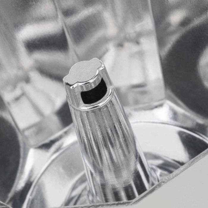 Cafetière Italienne JATA HCAF2409 Crème Aluminium 9 Tasses 2