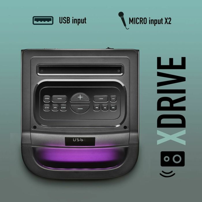 Haut-parleurs bluetooth portables NGS WILDSPACE2 Noir 6 Haut-parleurs bluetooth portables NGS WILDSPACE2 Noir 6