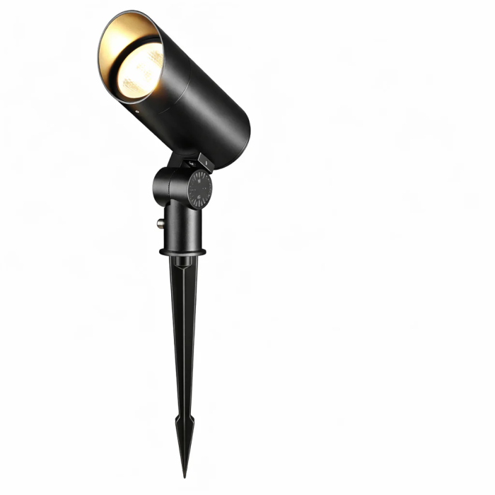 Projecteur LED pour Jardin 18W 60° IP65 Blanc Chaud 3000K Noir Projecteur LED pour Jardin 18W 60° IP65 Blanc Chaud 3000K Noir
