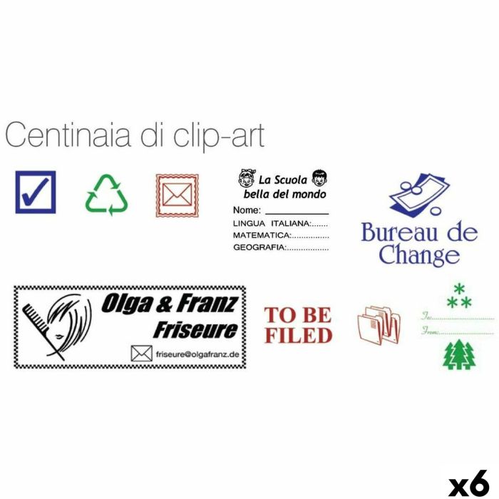 Timbre Brother Noir (6 Unités) 10