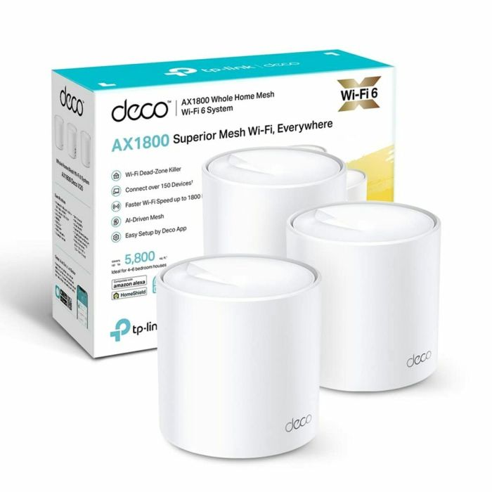 Point d'Accès TP-Link Deco X20(3-pack) 1 Point d'Accès TP-Link Deco X20(3-pack) 1