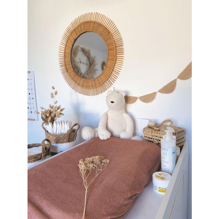 Housse de matelas a langer - CANDIDE - Eponge - 50 x 75 cm - Cassonade 3 Housse de matelas a langer - CANDIDE - Eponge - 50 x 75 cm - Cassonade 3