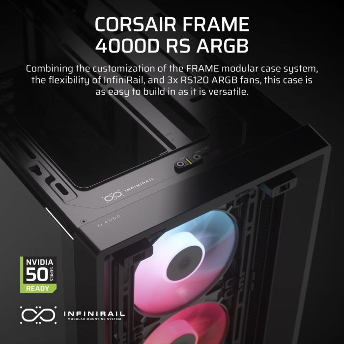Boîtier ATX semi-tour Corsair Noir 14