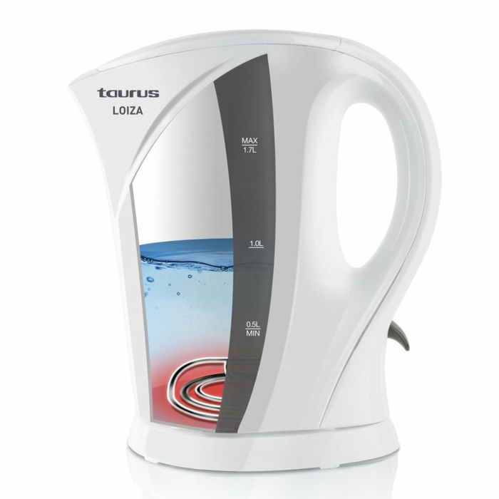 Bouilloire Taurus Blanc Plastique 2200 W 1,7 L 2 Bouilloire Taurus Blanc Plastique 2200 W 1,7 L 2