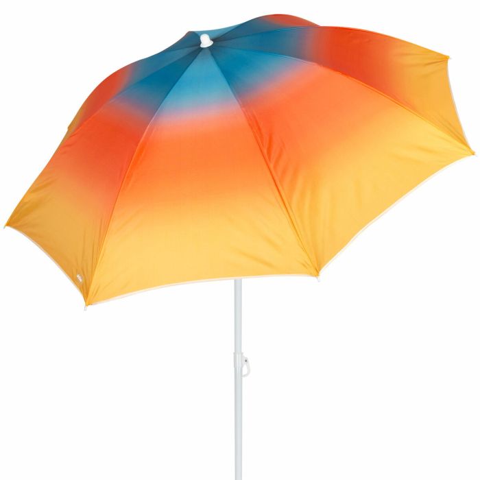 Parasol de plage Aktive Multicouleur 200 x 200 x 200 cm (6 Unités) 6