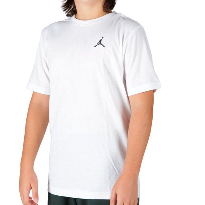 T shirt à manches courtes Enfant Jordan Jdb Jumpman Air Blanc L